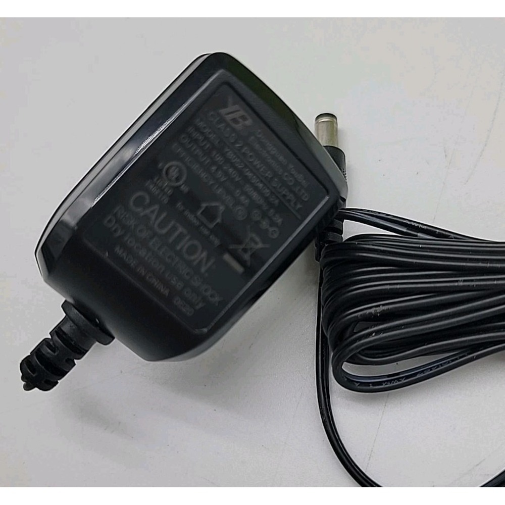 OEM YB 2-Prong AC Adapter For YB YB052-0450200U-2A Power Supply 4.5V Tested!